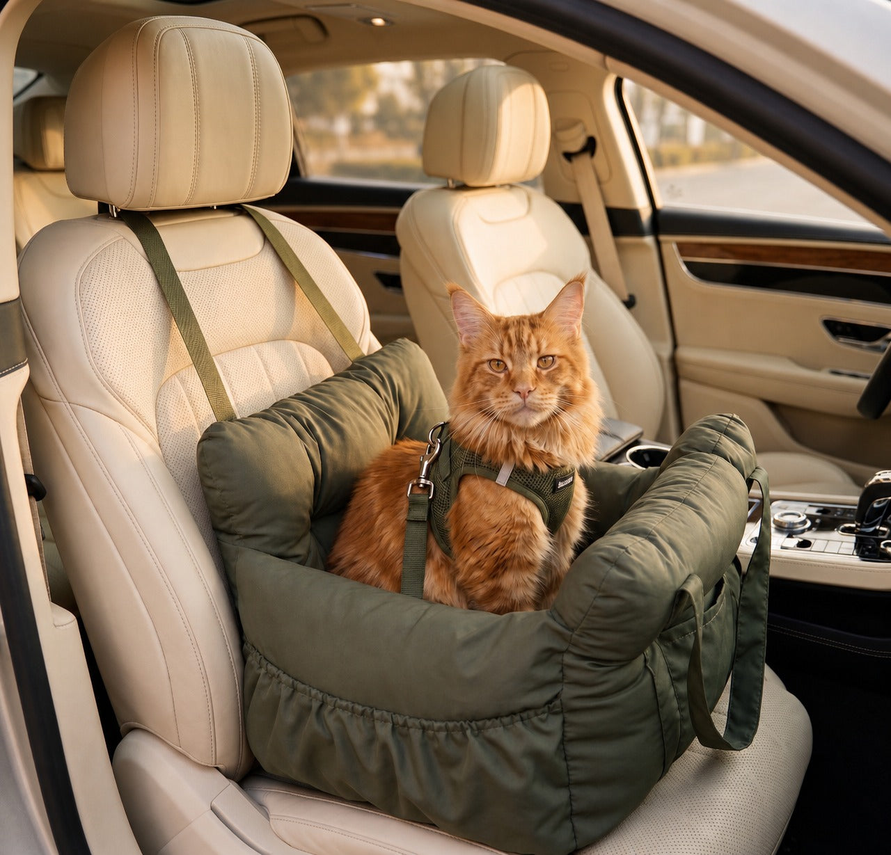Siège voiture pour chat et chien