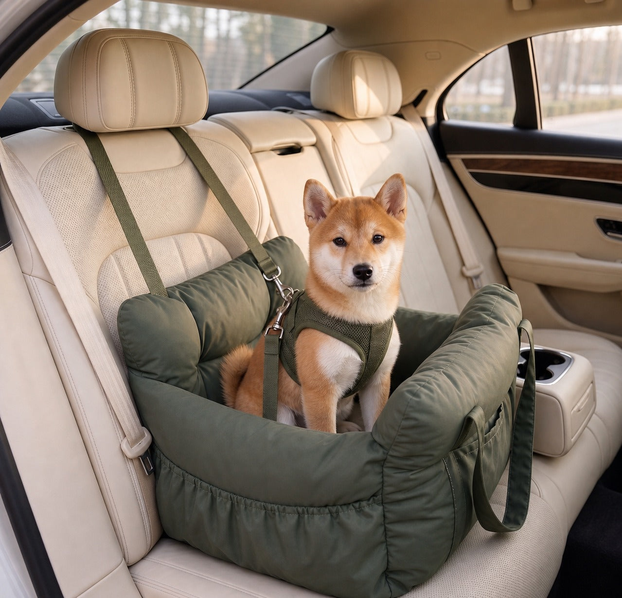 Siège voiture pour chat et chien