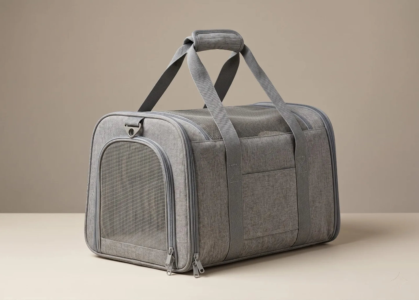 Sac de Transport Chat Cabine Avion — Bandoulière Souple Format M (40 × 25 × 25 cm)